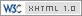 Valid XHTML 1.0 Transitional